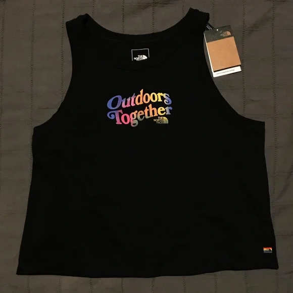 NWT The North Face- Womens Black Outdoors Together Tank Top - Picture 11 of 12